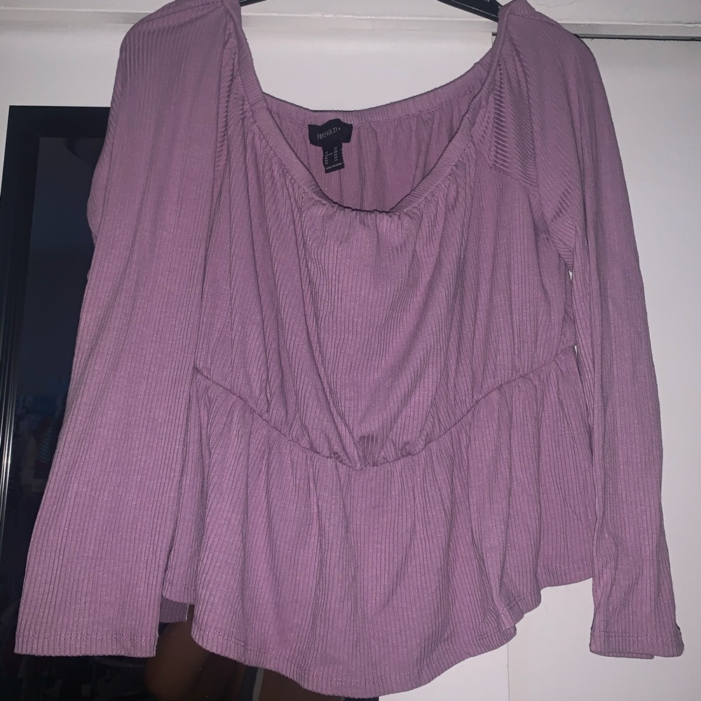 Off the shoulder blouse